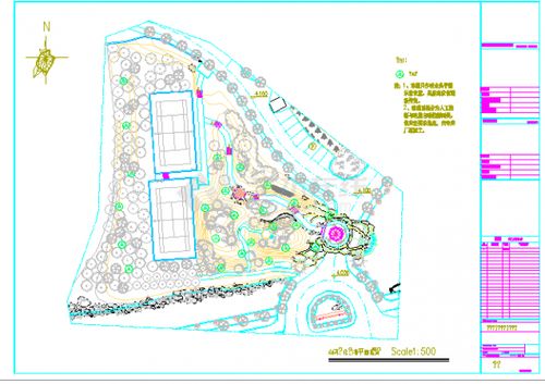 都市庄园山林别墅景观规划设计施工图